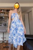 Great material. It fit really perfect. Beautiful to go out anytime and the color is beautiful!! - TAMIRES M.