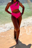 I got this suit for a recent trip to Cancun, Mexico. After trying on a few, this one became a quick favorite. It fit like a glove and accentuated all my curves and best assets. I got so many compliments on the day that I wore this to both the beach and pool and even had a few strangers inquiring where to purchase. Great quality too. - Racquel M.