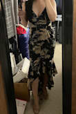 The dress is gorgeous. It fits perfectly. - Maria Y.