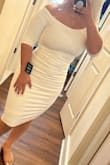 Love the dress but the arms are very tight. - Yoselin V.