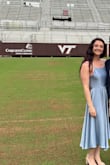 Super comfortable and lightweight, which was perfect for an outdoor summer wedding! I got a lot of compliments and was told, "I looked like a princess". The waist was a bit large on me and I had to tie the bow in the back tightly to compensate for that. Overall, would recommend it! - Melanie D.