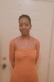 It was a little big but it was still great for my birthday. I loved the look of this dress. If presented with the opportunity I would order this dress again just in a medium. - TIFFANY E.