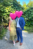 I wore this for a wedding and it was a hit! Gorgeous color, super comfortable, and fun to dance in. The only downside is it's a little difficult to iron, but the pleats hide wrinkles fairly well - Casey L.