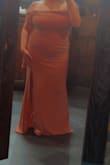 It was very pretty in person, fit me perfectly except for my busy, but that isn't the dress fault, my breasts are just a little big.  Perfect length too! - Danielle A.