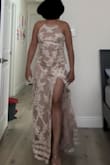 I am size M and the one I ordered fit perfectly, a little long but since I am going to wear it with high heels it will be perfect. - Jandy F.