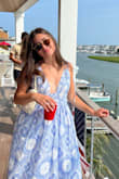 OBSESSED! Loved this dress. Fit perfectly and wasn't too long on me (I'm 5'5) so I was happy I could wear it with flats! Very flattering dress. - Angelique R.