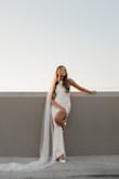The material of this dress was nice and not see-through! It made for some beautiful photos. - Emily S.