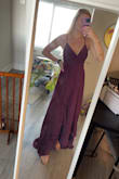 This fits perfectly. Really good material and a cute style. The dress has some weight to it. Will wear to a wedding - Emma M.