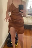 A TON of loose fabric around the stomach waist and chest, but then I literally can't get it down around my legs? Confused
(They make you select a fit but none of them apply. "A little small" is definitely not accurate) - Darcy C.