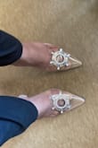 This actually turned out to be sooooo good than I had expected. Well I have large feet and I am always skeptical about buying these kinda heels. This looks super cute. - Khushbu S.