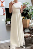I'm really impressed by the material for being such an inexpensive dress. It fit well but wasn't my style. - Maisie T.