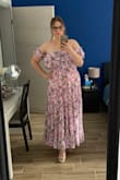 I really love that dress, it is pink and full of flowers and that is exactly what I was looking for.
It actually made my waist thinner and I had a lot of compliments about it. - Hubert V.