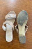 Cute shoes with zero traction. Slid and fell in the middle of the crosswalk and banged up my foot, knee and hand. Buyers be warned. - Kristyn L.