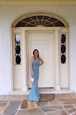I loved everything from the dress. The fabric is a great quality and the design gives you an hour glass figure! 
The dress was a little long but I'm also petite, so most long dresses are too long for me anyways. - Lucero N.