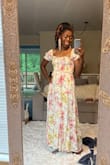I love this dress so much because it is modest and super princesscey to me. i wore it to a family reunion and one of my cousins wants to buy it too, you just can't wear a regular bra in it. must be strapless or pastels. - Legrindem E.