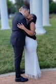 I've been eyeing this dress as a reception dress but my now husband and I decided we didn't want to wait and had a micro wedding with just close family members attending so this dress became my wedding dress and it was beautiful. I was a little nervous about getting seeing that it only went up to a size 8 and I am a size 10 in dresses so I ordered it and crossed my fingers it would fit. When I received the dress it fit like a glove. I love this dress it was an amazing choice I would make again! - Alyssia C.