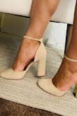 Everything about this shoe was perfect. Conservative but cute
The block heel makes the heel more comfortable and the round toe doesn't pinch. Sturdy - Jennifer G.