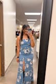 Dress was super cute! Material was a bit tight at first but by the end of the night it was fine. Only thing recommend would be for them to make them for shorter people. I had to get mine altered due to it being too long on me. - Andrea C.