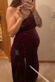 140 pounds currently while pregnant, and the small still EASILY fits!! Probably could've sized down - Mikayla G.