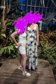 The fabric quality was nice. Overall I really did like the dress. It just took a bit of adjustment. I felt like the bust was a touch too revealing since it kept slipping back down throughout the night. A safety pin or a small stitch would have been perfect. - Rebecca F.