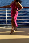 Love this dress! True to size and fits comfortably. Very flattering around the stomach area. - Genesis M.