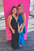Bought this dress last year in black for my annual business seminar and I loved it so much I got it again for this year in this color! The color is a little more purple than the pink in the site photo though! - Alexis S.