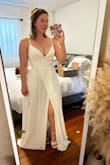 The quality of this dress has blown me away. It fits perfectly and is very comfortable. I only have a few alterations to do (hemming and adding buttons). Can't recommend this timeless piece enough. - Nikki L.