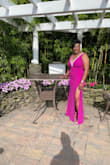 This dress is gorgeous!! The color is stunning!! I loved that it was simple with just the right amount of detail on the dress. I received so many compliments and I am really glad I purchased this dress for my nieces wedding! - Audrey C.