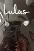 Earrings did not stay in place on ear.  Back to earrings very flimsy. Not in keeping with Lulus quality. - Donna S.