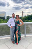I absolutely love this dress, so flattering and comfortable. I wore it to a wedding and got sooo many compliments. Definitely buy this dress if you are thinking about it, you won't regret it! - Carly H.