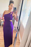 This dress fits like a glove! I received tons of compliments. I love the fit and the design, perfect - Angelica N.