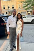 Wore this after our courthouse wedding to dinner with friends! Absolutely beautiful - Samantha F.