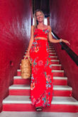 I absolutely loved this dress! It was perfect in every way! Since it's adjustable, it fit like a glove. Color was as expected. The skirt is a little long but I wore heels and it wasn't a problem. - Jodie V.