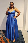 I felt a little revealed but after a boost from my husband and kids. I felt amazing and everyone complimented the dress. - NATARSHA W.