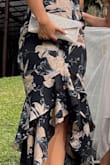 It's a lovely subtle and caddy dress. perfect for a garden formal wedding. I spend an additional $25 getting it altered bc it was a bit too long. It was comfortable. - Metherlyn R.