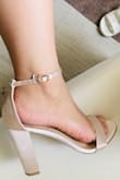 These block heels are beautiful
I highly recommend
The champagne color is my favorite. - Jennifer G.
