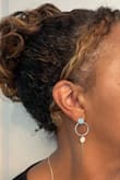 It's exactly what I was looking for in a stylish and dangling earring! Can wear casual or dressy! - Nicole G.