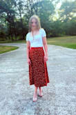 10/10. The skirt is very flattering and fits well. Its light and breathable making it perfect to wear in the heat of summer. - Annelise P.