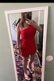 Wasn't sure if there would be a lot of stretch up top. I'm usually a large so I sized up due to a larger bust. Super cute and excited to wear it. - Lyla F.