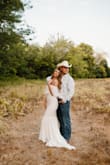 I absolutely loved this dress for our photo shoot. I was going for a boho western style. It was a tad short in the front - didn't go down to my feet. But it still was beautiful! - Montanna H.