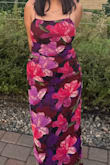This was perfect for a wedding! Super lightweight and the leg slit was so cute. I am 5'2 and it Was the perfect length. The only small thing that could be fixed is the inside fabric at the top would come up a bit, but it was a beautiful color and cut! I would 100% recommend this! - Kathleen M.