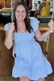 I got so many compliments on this dress at a family photo shoot! It's extremely comfortable and fits just like I expected! I would definitely recommend for any sort of event such as a party, wedding, shower or photoshoot! - Katie G.