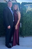 Loved the way this dress fit! Material feels super nice, not cheap at all. It was a good length for me with heels but would've needed a hem if I didn't wear heels though.  I have wider hips/thighs and the medium was perfect.  No stretch to the material. - Sierra B.