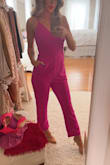 I needed something super pink for a salon group photoshoot. This jumper was a great choice. A bit roomy on me but a comfortable fit! - Melissa A.