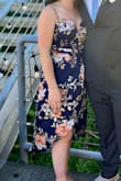 This dress is absolutely beautiful and such a comfortable material. Was great to wear all day at a wedding. I'm 5'1 so sometimes these longer dresses look strange on me but this was gorgeous! Great quality. - Kristen L.