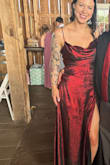 I LOVED this dress! I got so many compliments on it too! It was a tad tight in the waist area but the next size up would have been too big. There is no stretch so just make sure your measurements are correct. - Chelsea L.
