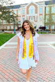 I wore this dress for graduation/graduation pictures and I got so many compliments!! - Madilyn I.