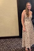 This dress was so perfect for a summer wedding guest! I got a lot of compliments and it fit me well. Dress stayed in place even with lots of dancing and was very flattering. I would definitely recommend! - Emily R.