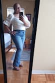 Love,  this top blouse fits a little big from boobs...
 But it's beautiful... I got x large... - Dalila S.