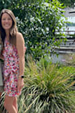 This dress looked great for outdoor, daytime rehearsal, and brunch! Was a little longer and looser than expected but still very cute. - Madison-Grace F.